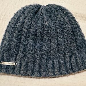 Black Turtle Fur Beanie